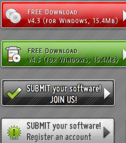 Small Blue Web Buttons Menus Estilo Windows Vistas Small Blue Web Buttons