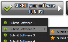 Menus Botones Css Gratis Blue Neon Web Buttons