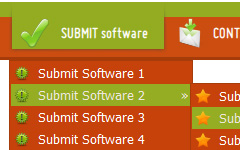 Menü Html Free Animated Navigation Buttons For