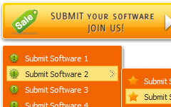 Hidden Floating Navigation Buttons hidden floating navigation buttons Slide Down Hover Menu